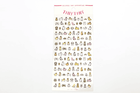 Naklejki do bullet journal "Tiny Tiny" – Króliki