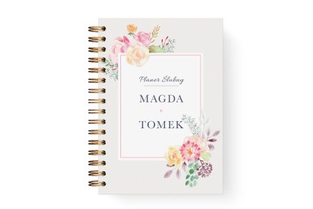 Planer ślubny oładka Classic Boquet