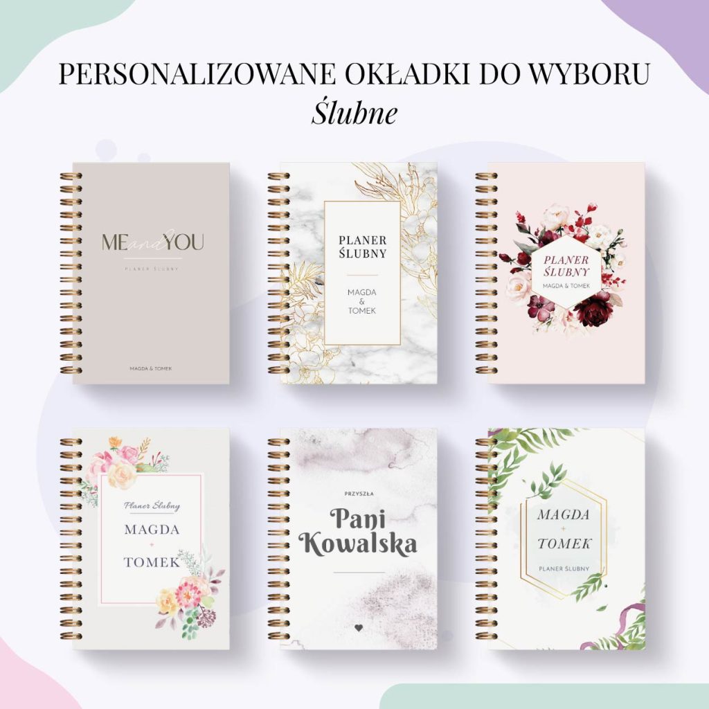 Personalizowane Planery ślubne