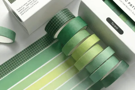 Taśma dekoracyjna - "Leśna zieleń"