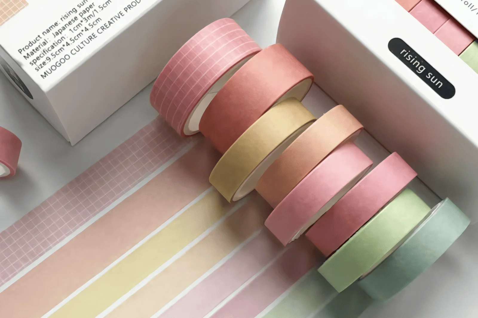 Taśma dekoracyjna - "Pastelowy Poranek"