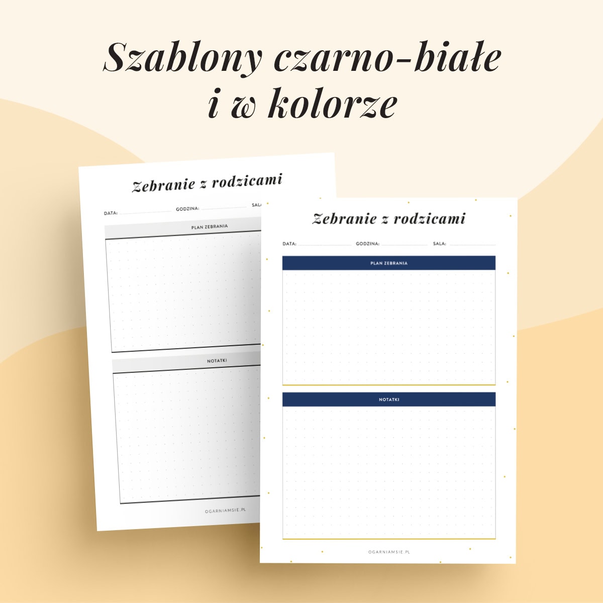 Teczka wychowawcy - warianty