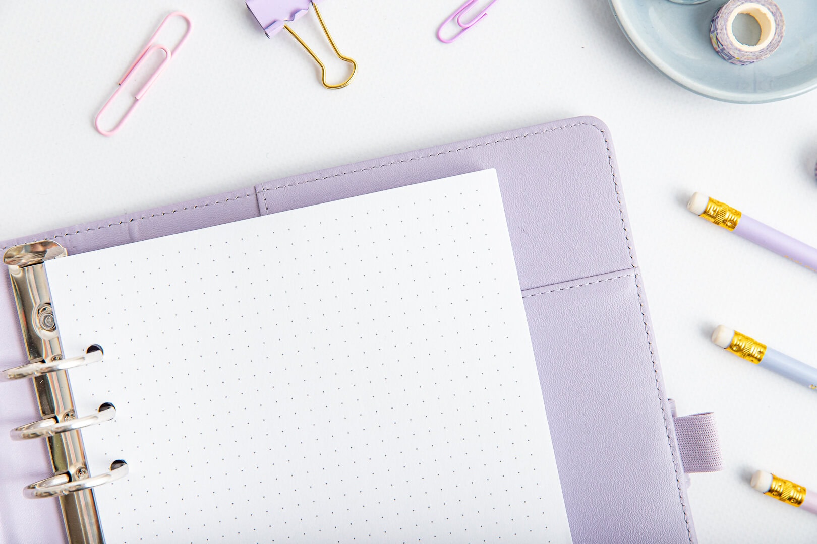 Wkład do organizera w kropki