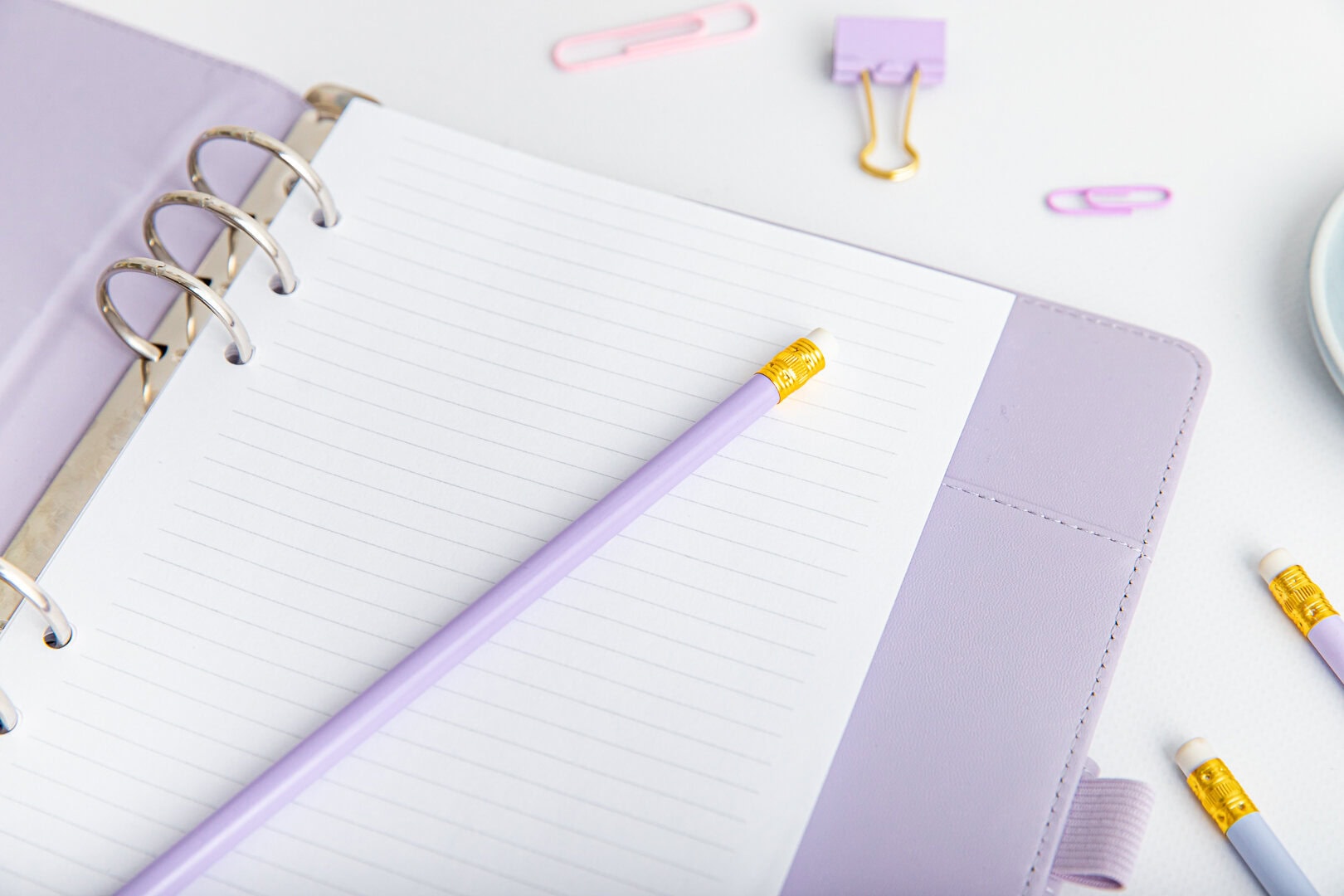 Wkład A5 do organizera w linie w organizerze