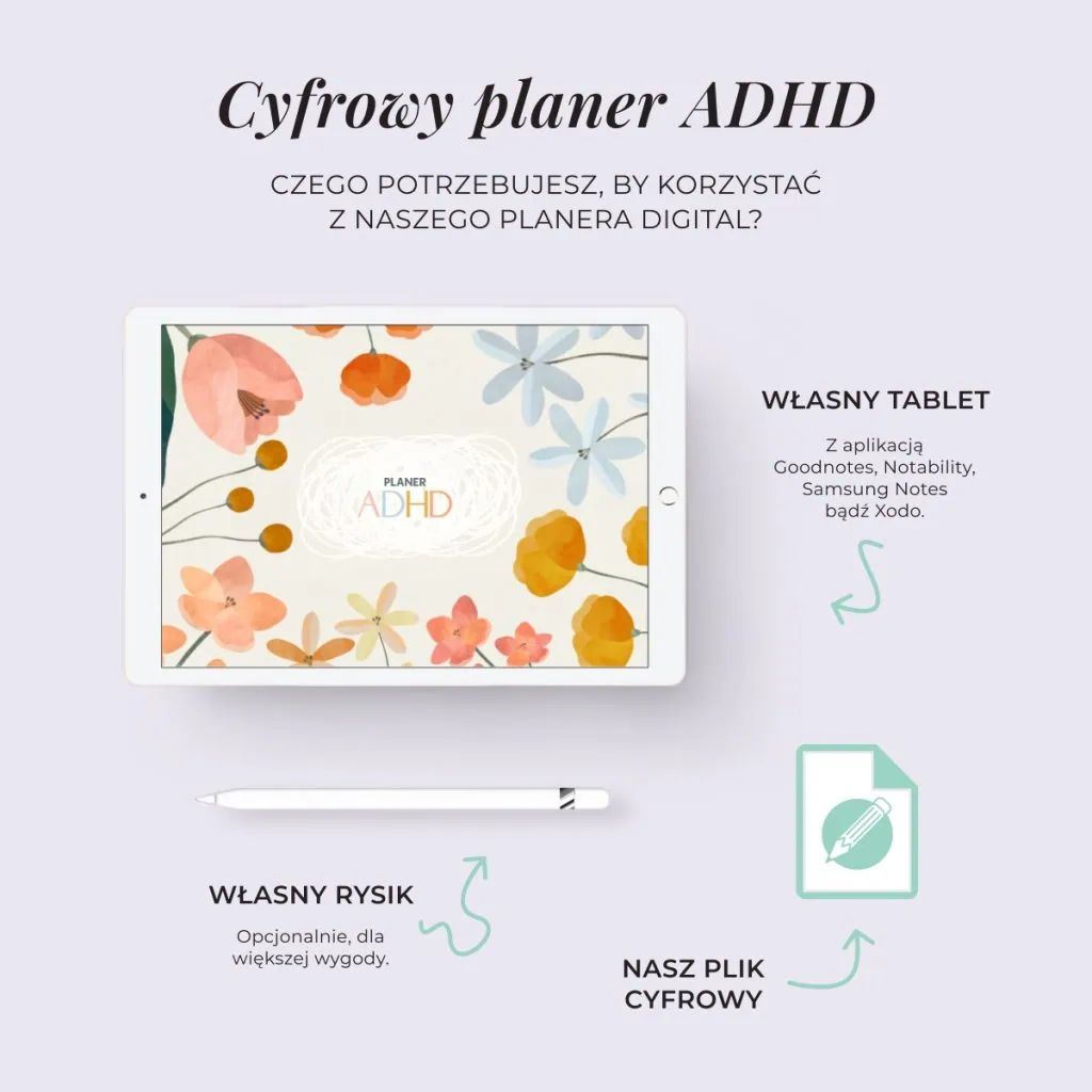 Cyfrowy planer ADHD