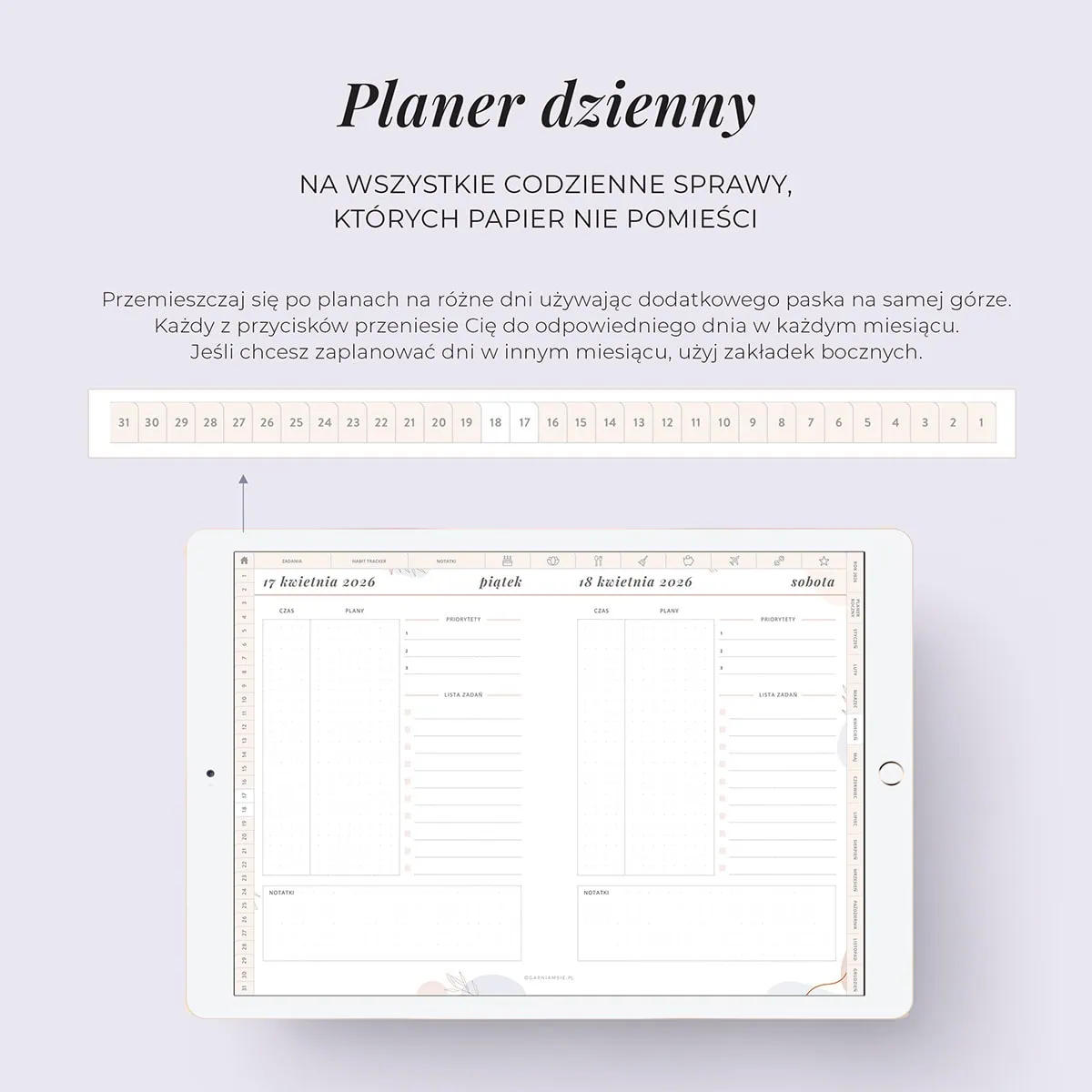 Digital Planer 2026 - planer dzienny