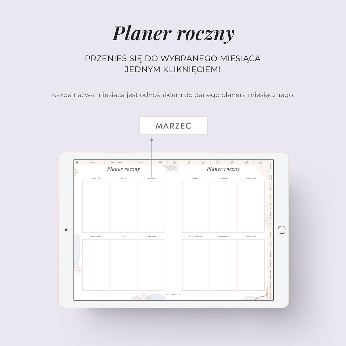 Digital Planer 2026 - planer roczny