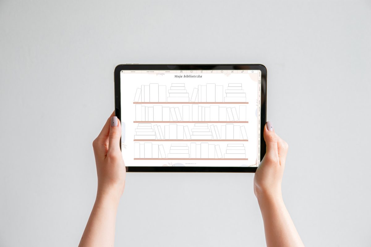 Digital Planer 2026 - zakładka moja biblioteczka