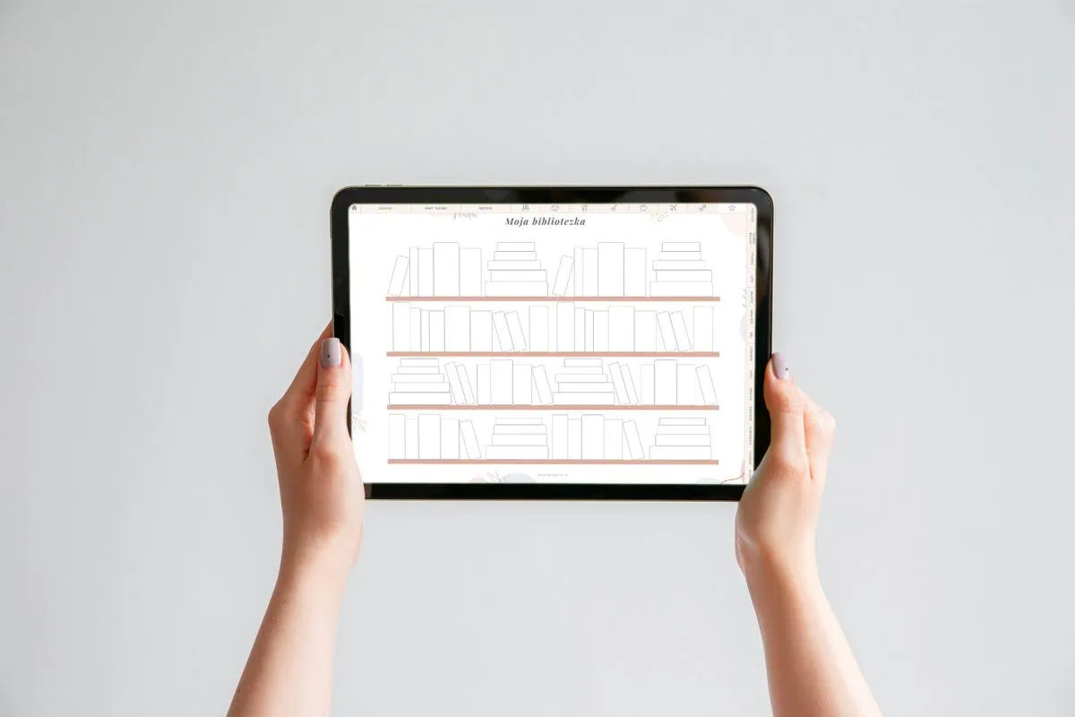 Digital Planer 2026 - zakładka moja biblioteczka