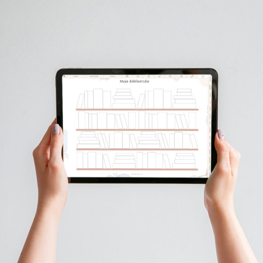 Digital Planer 2026 - zakładka moja biblioteczka