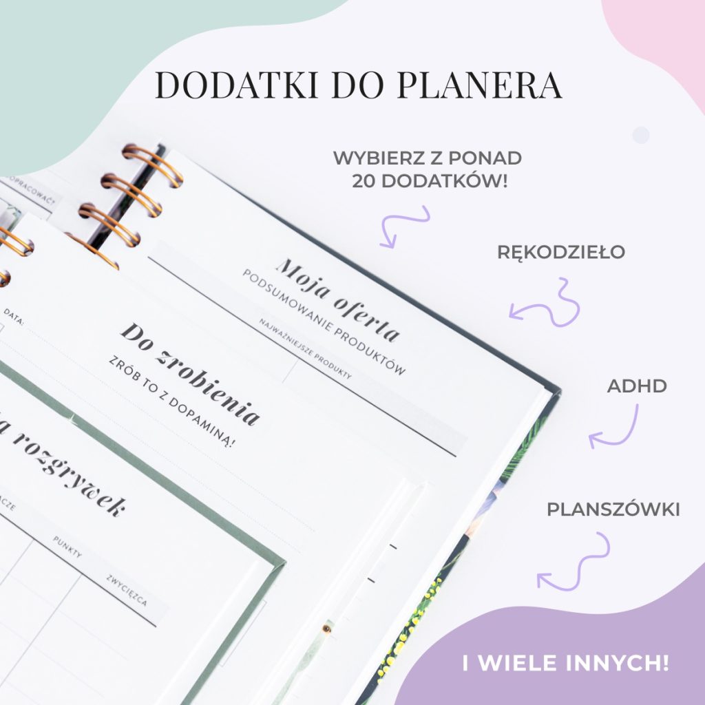 Planer 2026 -dodatki do planera