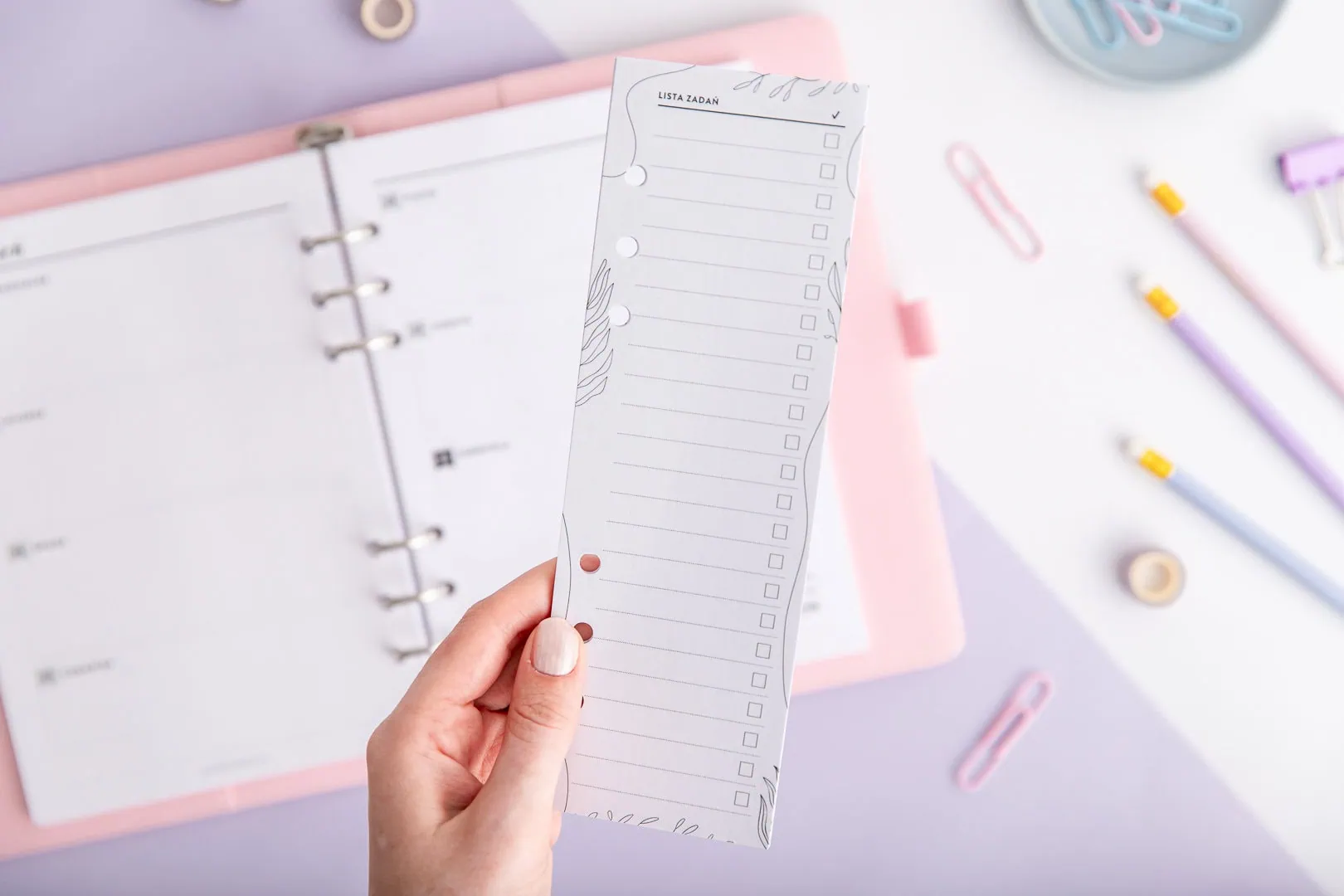 Notes do organizera | Lista zadań