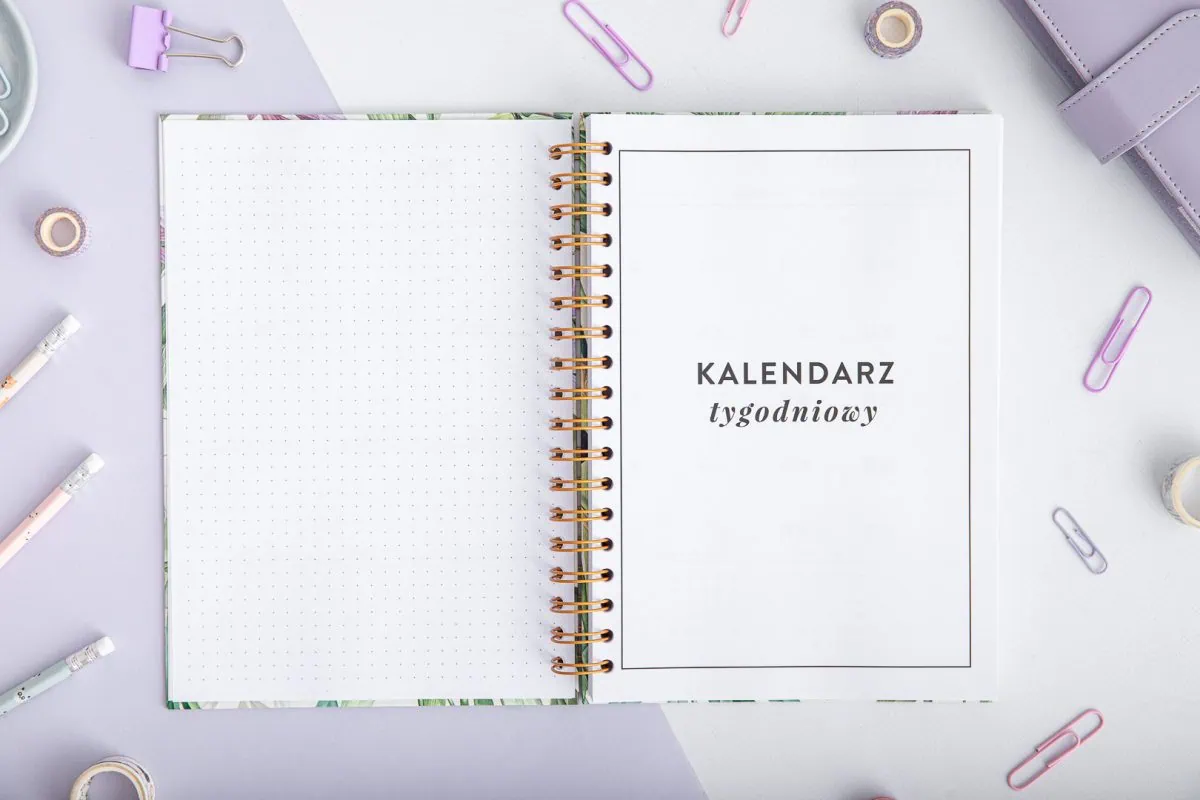 Planer 2026 B5 - kalendarz tygodniowy