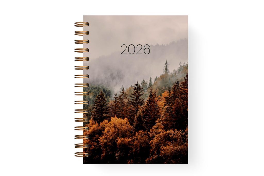 Planer 2026 - okładka Jesienny Las