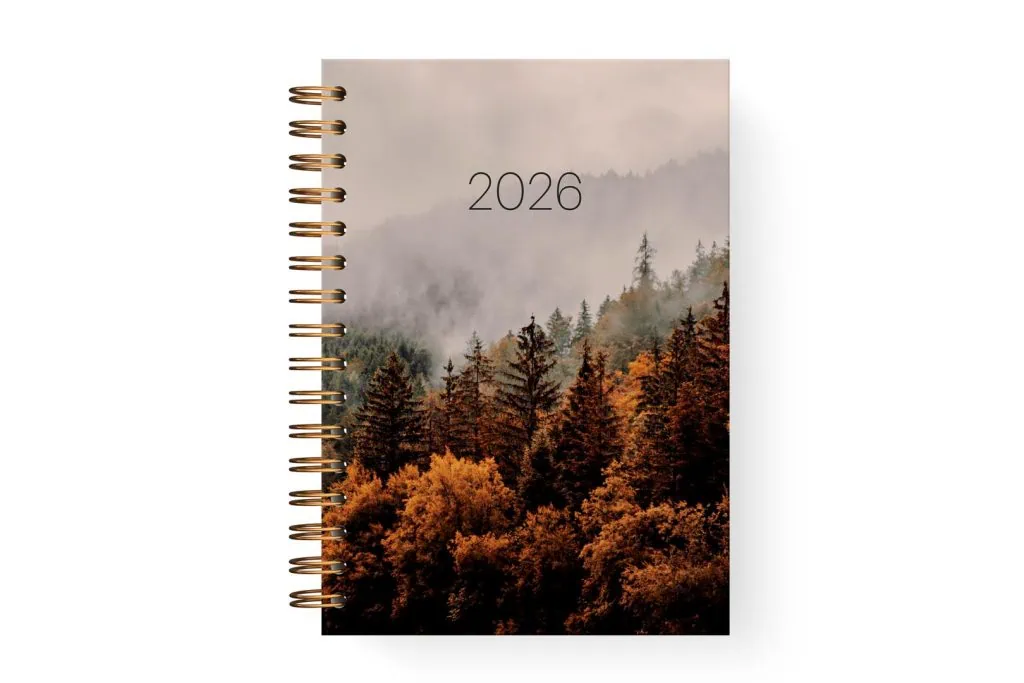 Planer 2026 - okładka Jesienny Las