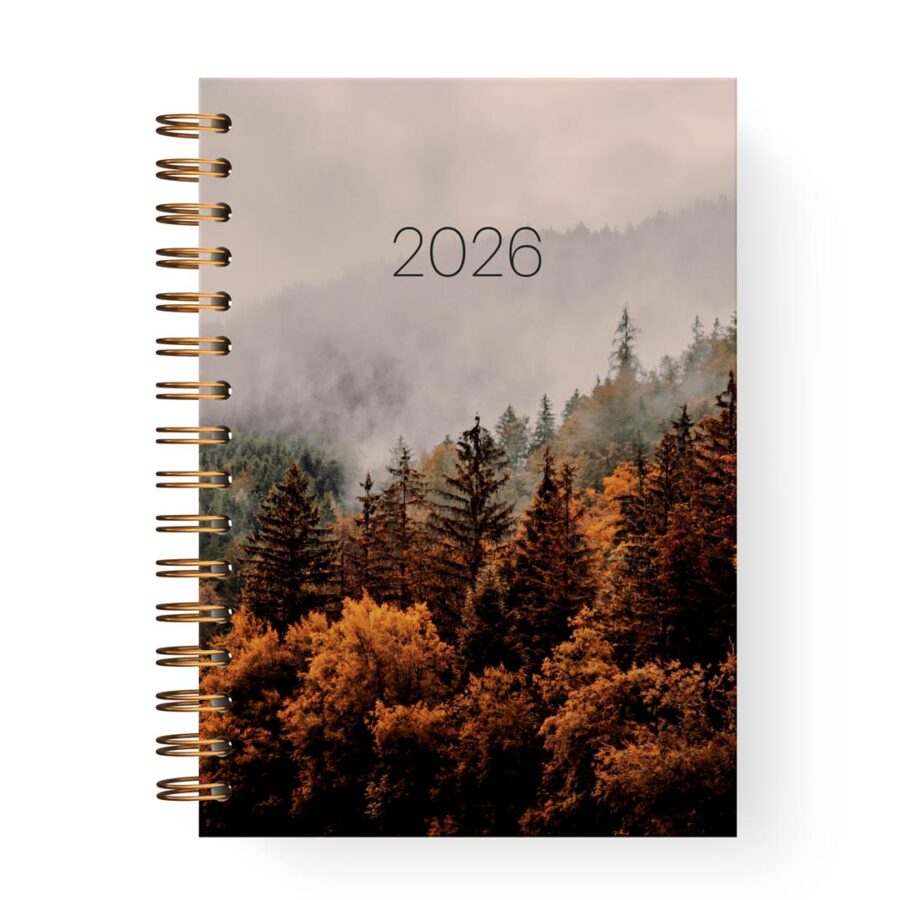 Planer 2026 - okładka Jesienny Las