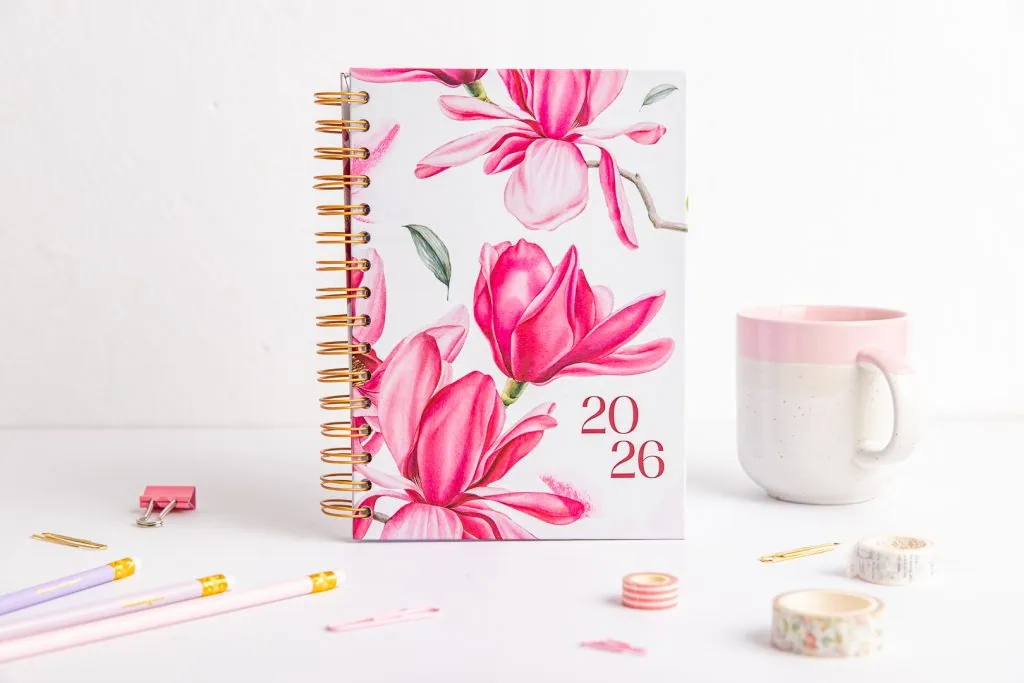Planer 2026 Kwiat Magnolii
