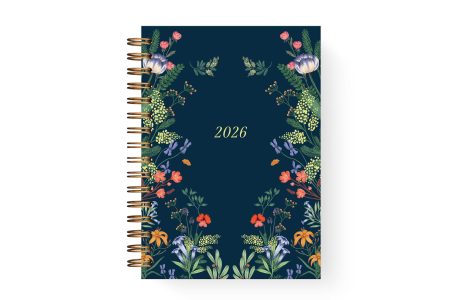 Planer 2026 - okładka Kwiatowa harmonia