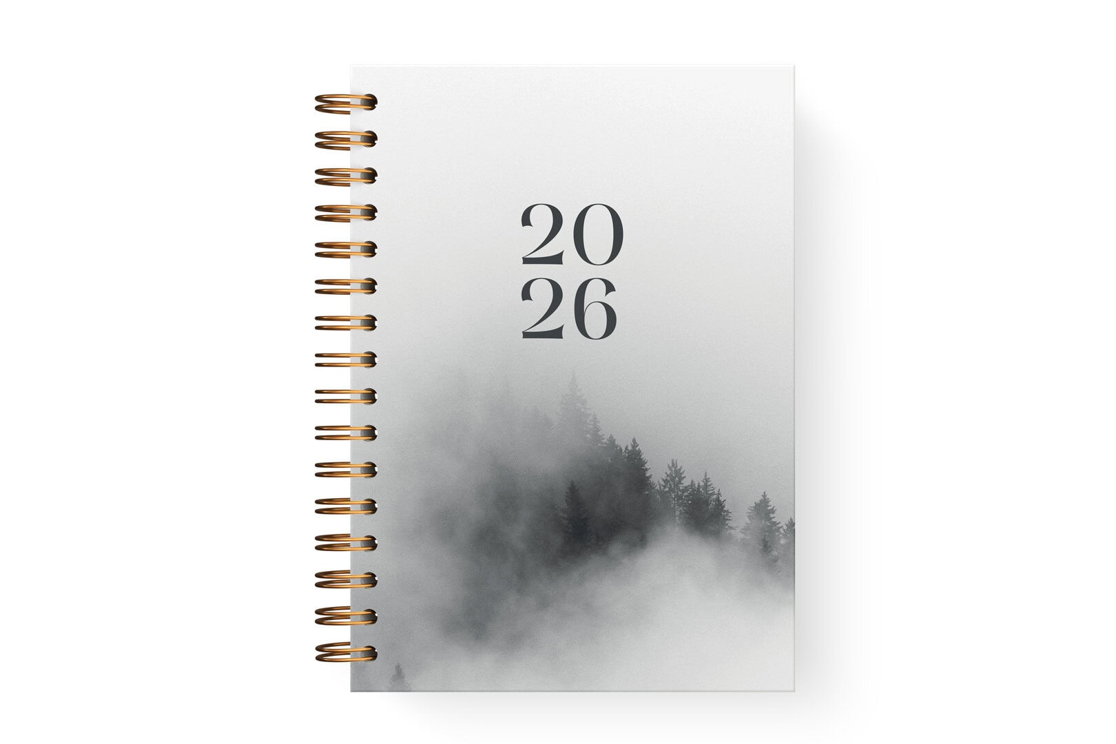 Planer 2026 - okładka Las we mgle