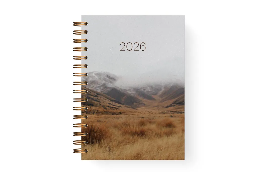 Planer 2026 - okładka Mountain