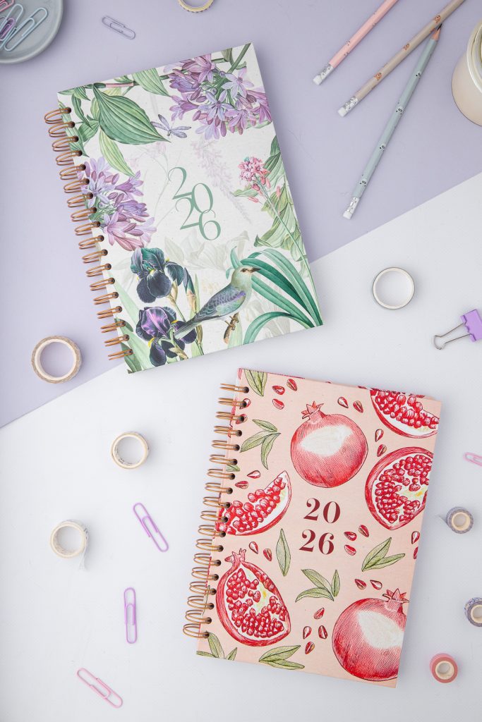 Planer B5 2026 - wzory okładek