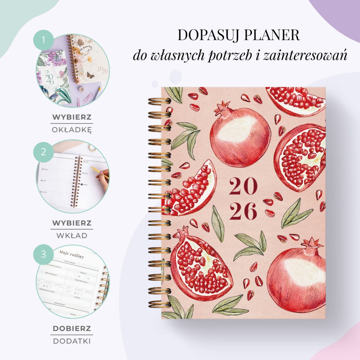Planer 2026 - dopasuj go do siebie!
