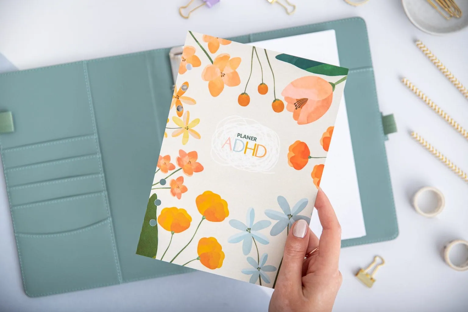 Strona tytułowa do organizera - Planer ADHD (2)
