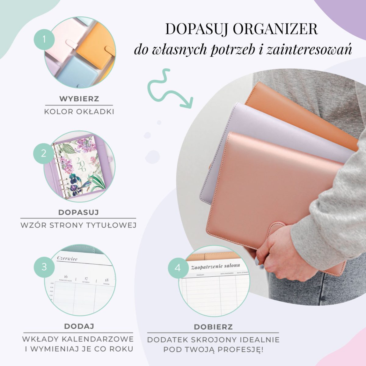 Dopasuj organizer do potrzeb