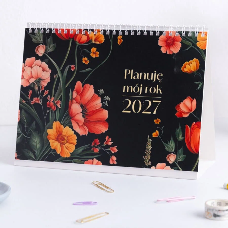 Kalendarz biurkowy 2027 “Planuję mój rok”