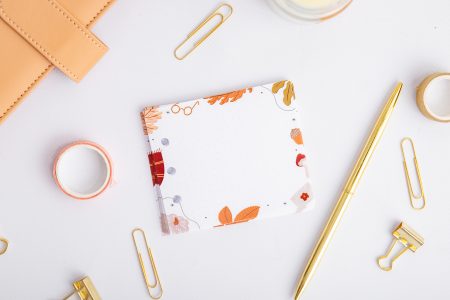Mini notes do organizera“Jesieniara Ogarniara”