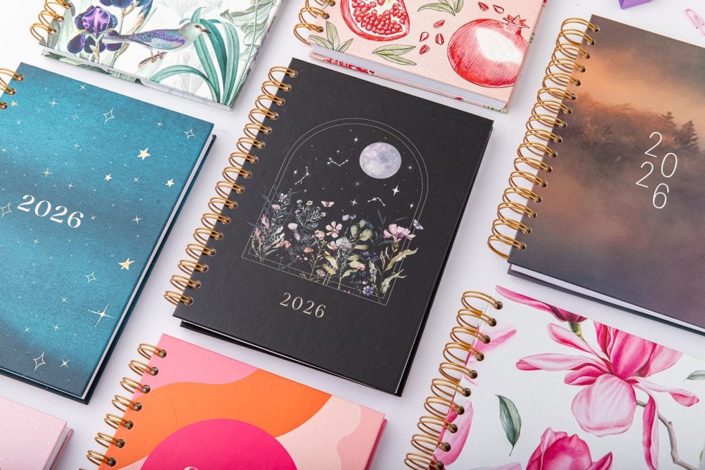 Okładki planera na rok 2026