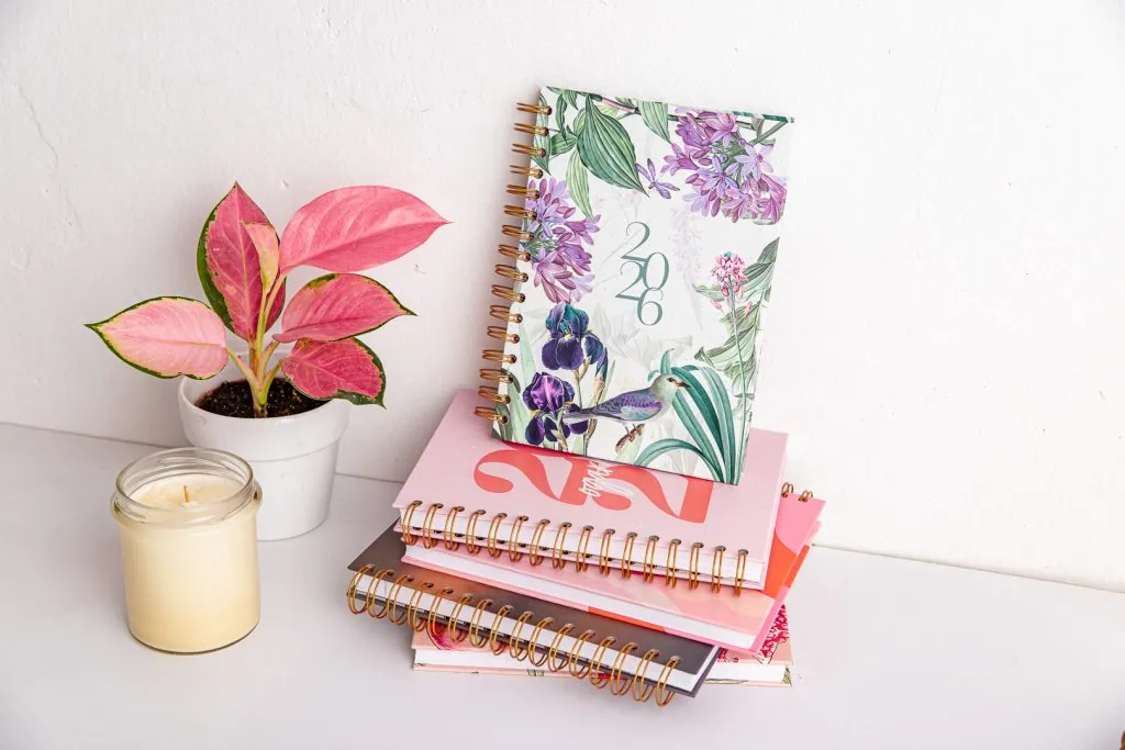 Planer na spirali 2026 - różne okładki