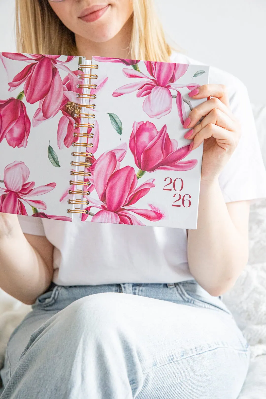 Planer 2026 z okładką Kwiat Magnolii (2)
