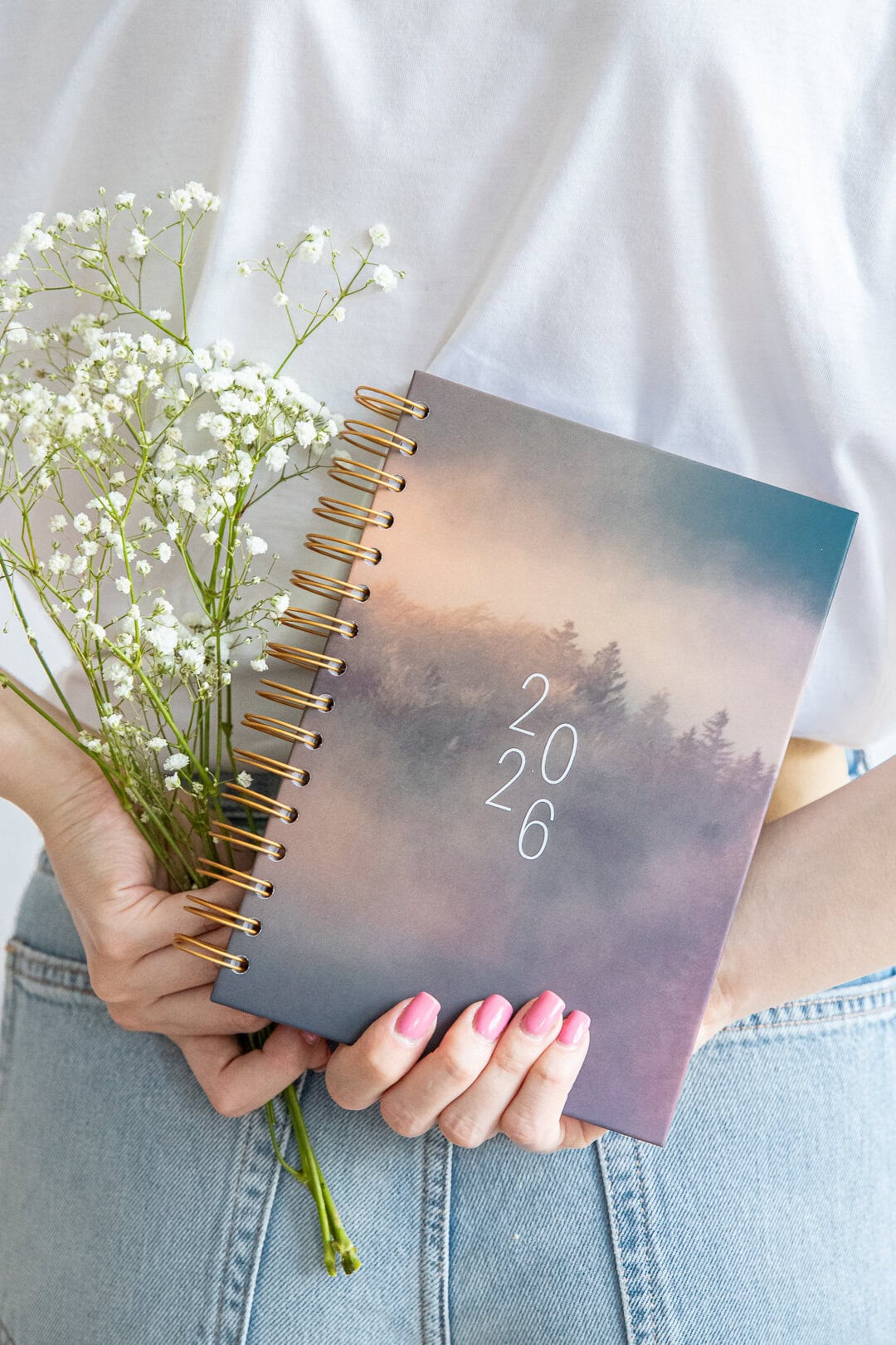 Planer na spirali 2026 z okładką Leśny Świt