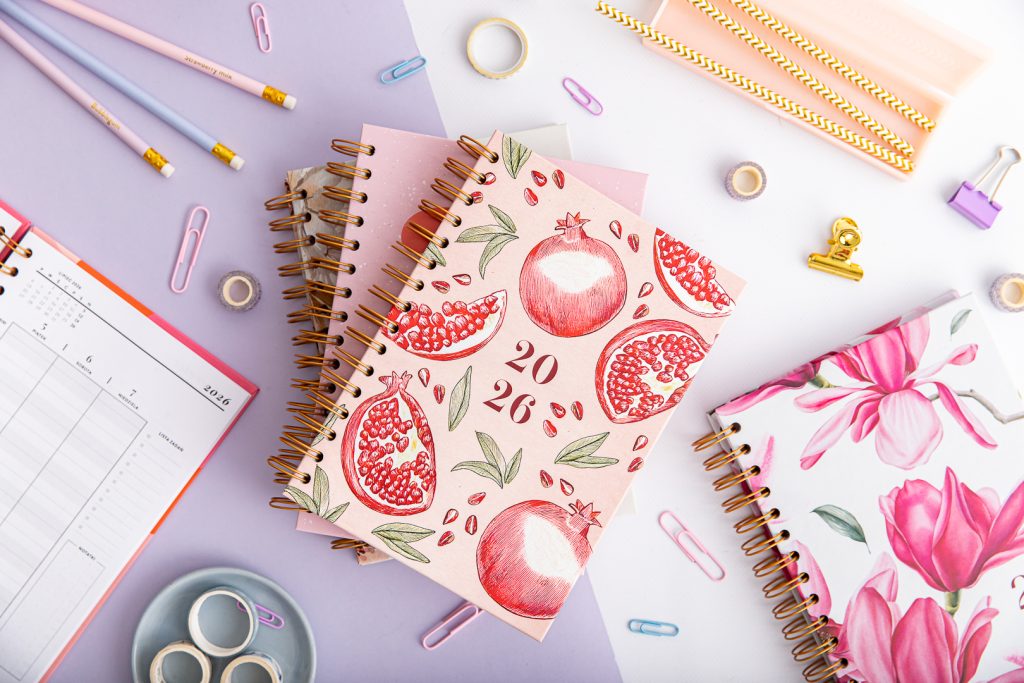 Planer 2026 z okładką Soczyste Granaty