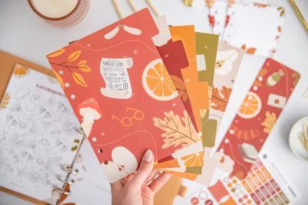 Przekładki do organizera "Jesieniara Ogarniara"