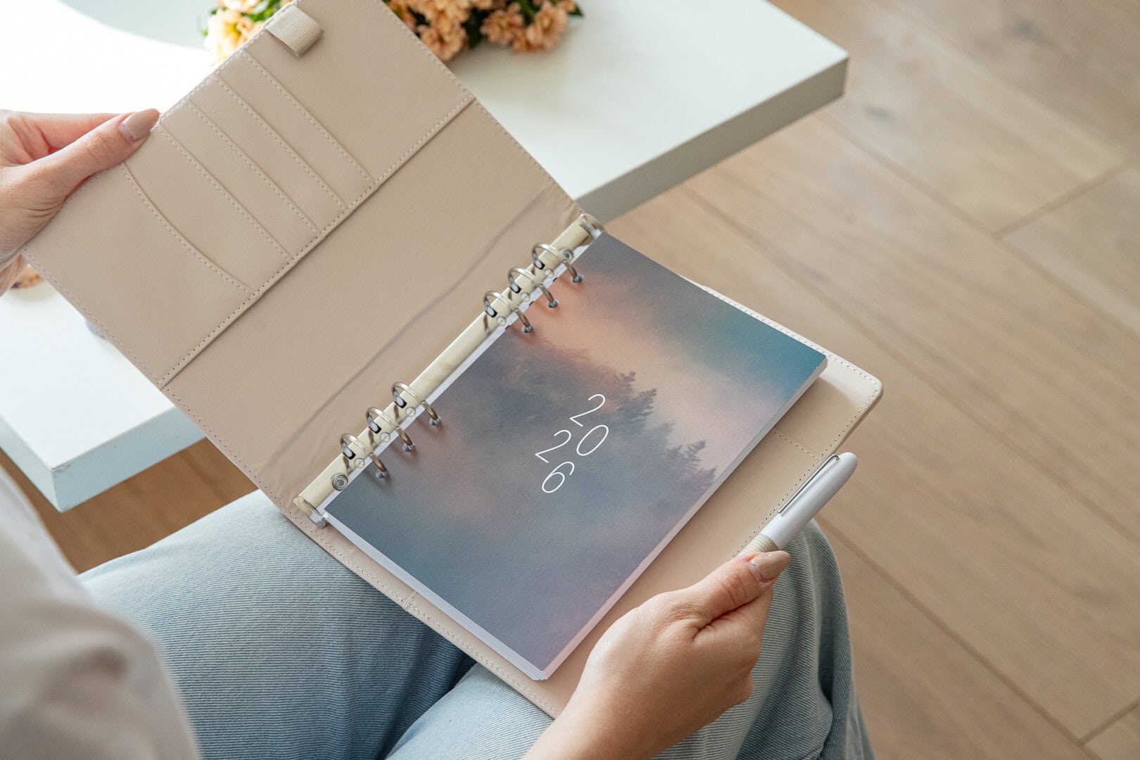 Strona tytułowa Leśny Świt w organizerze