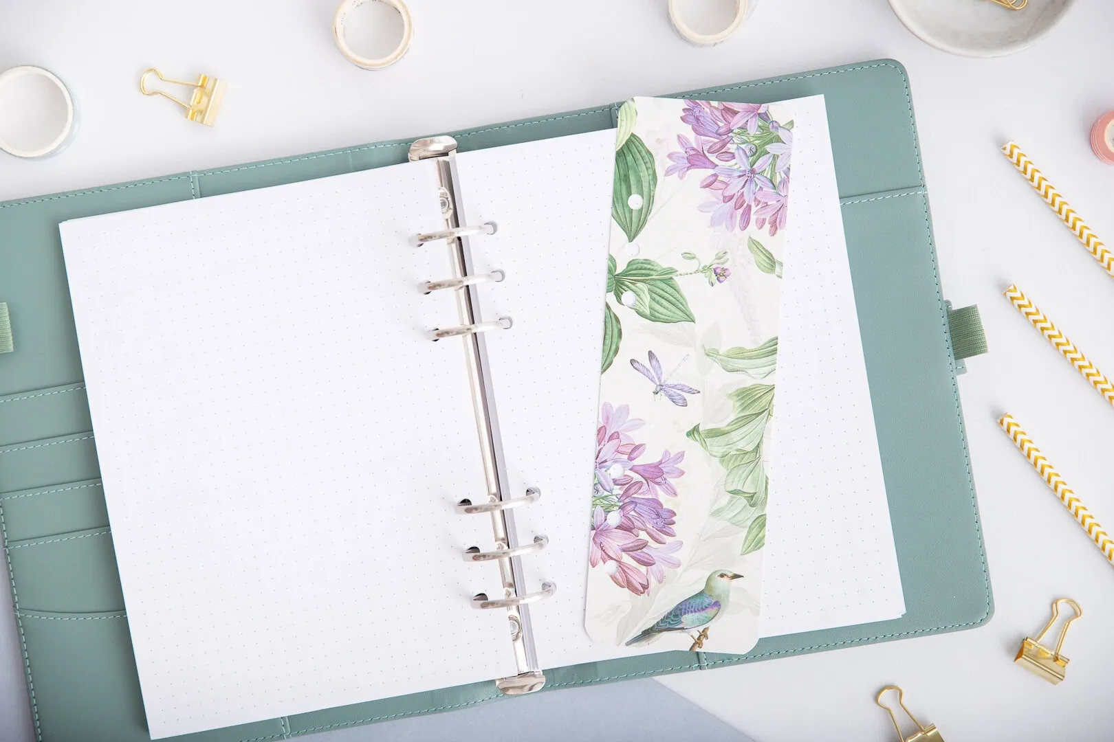 Zakładka do organizera A5 Rajski Ogród