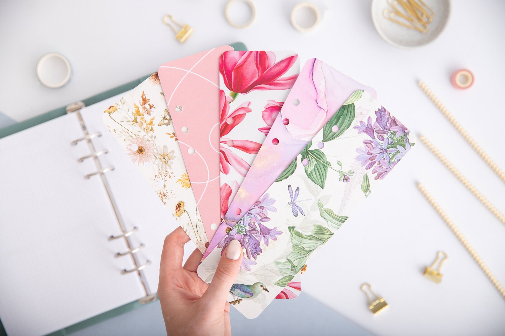 Zakładka do organizera A5 -wzory