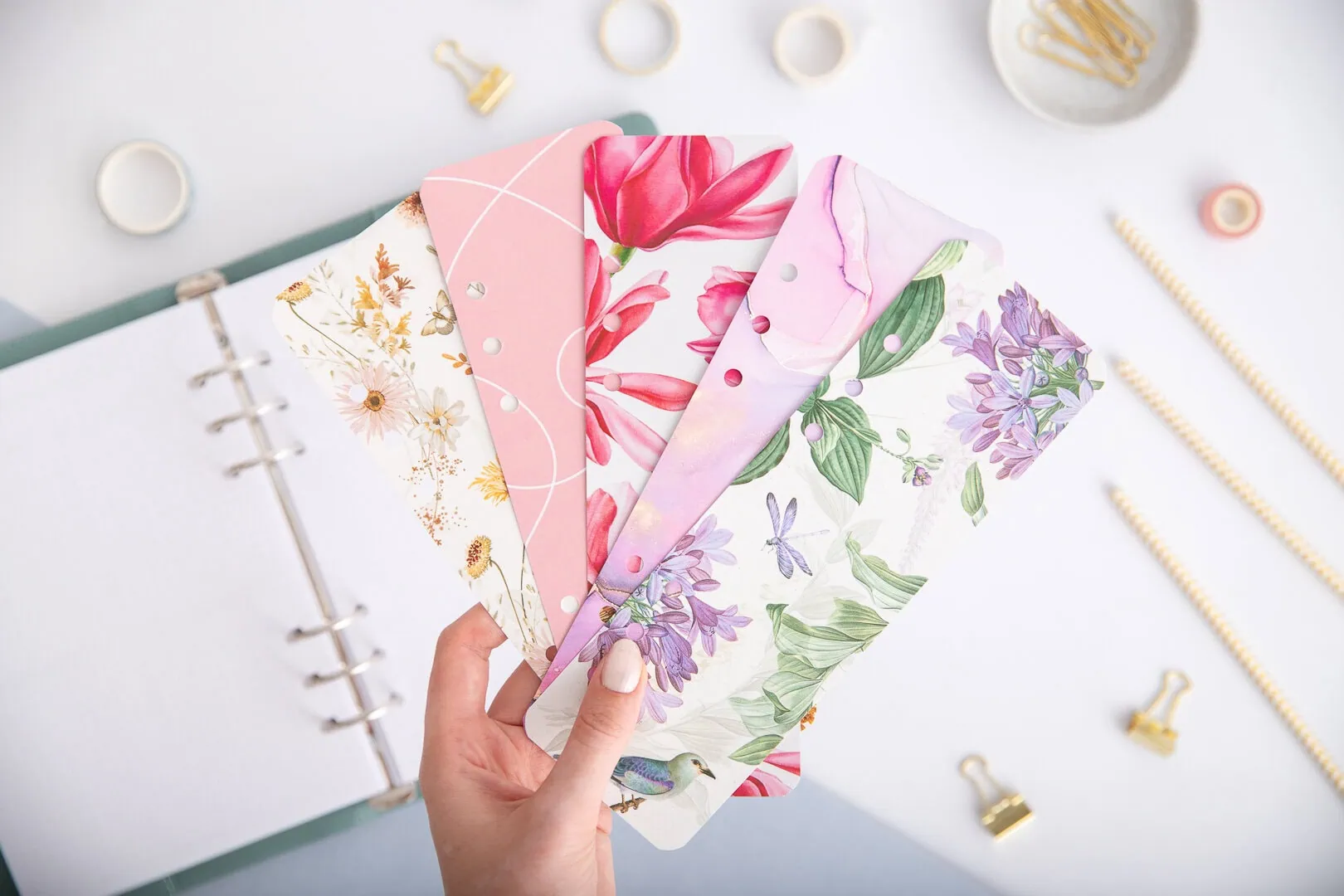 Zakładka do organizera A5 -wzory