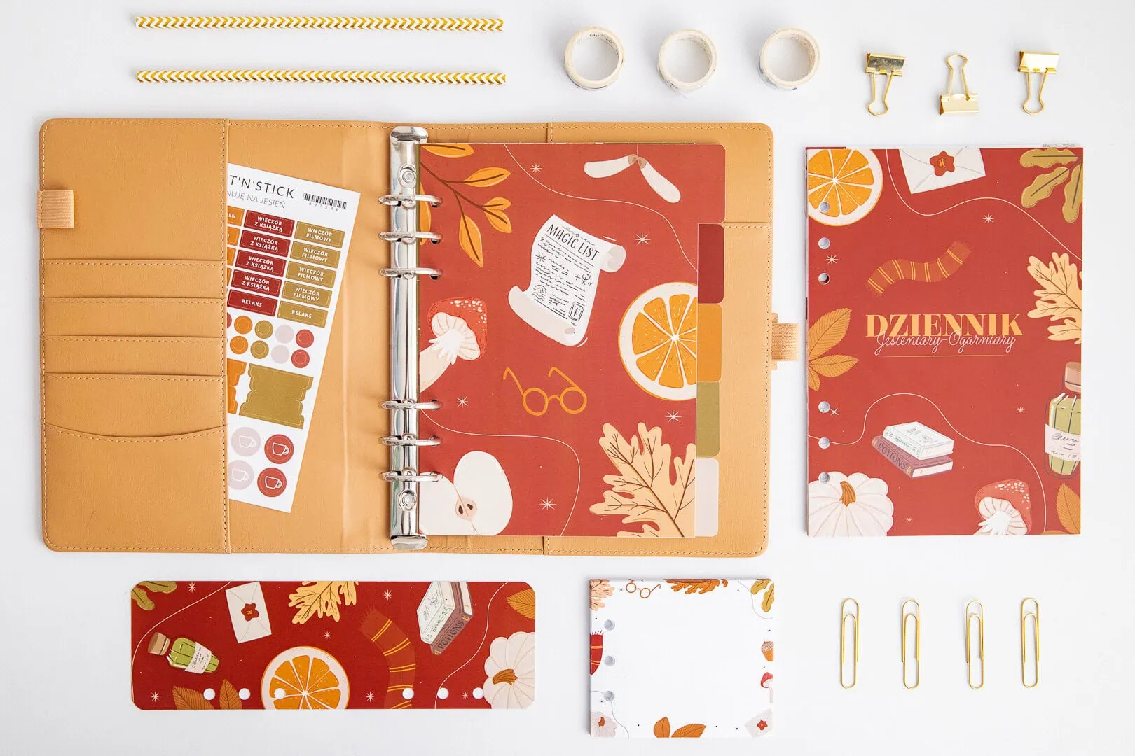 Zestaw Jesieniary do organizera