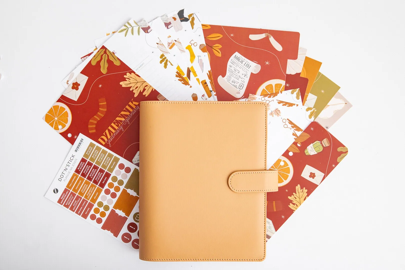 Zestaw Jesieniary Ogarniary do organizera