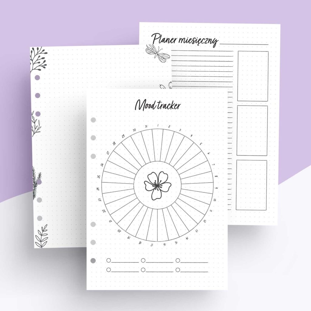 Bullet Journal – wkład do organizera