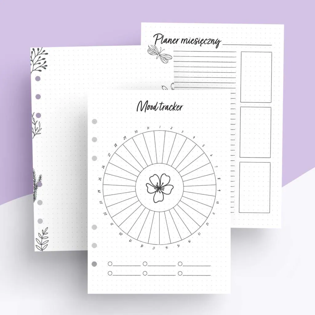 Bullet Journal – wkład do organizera