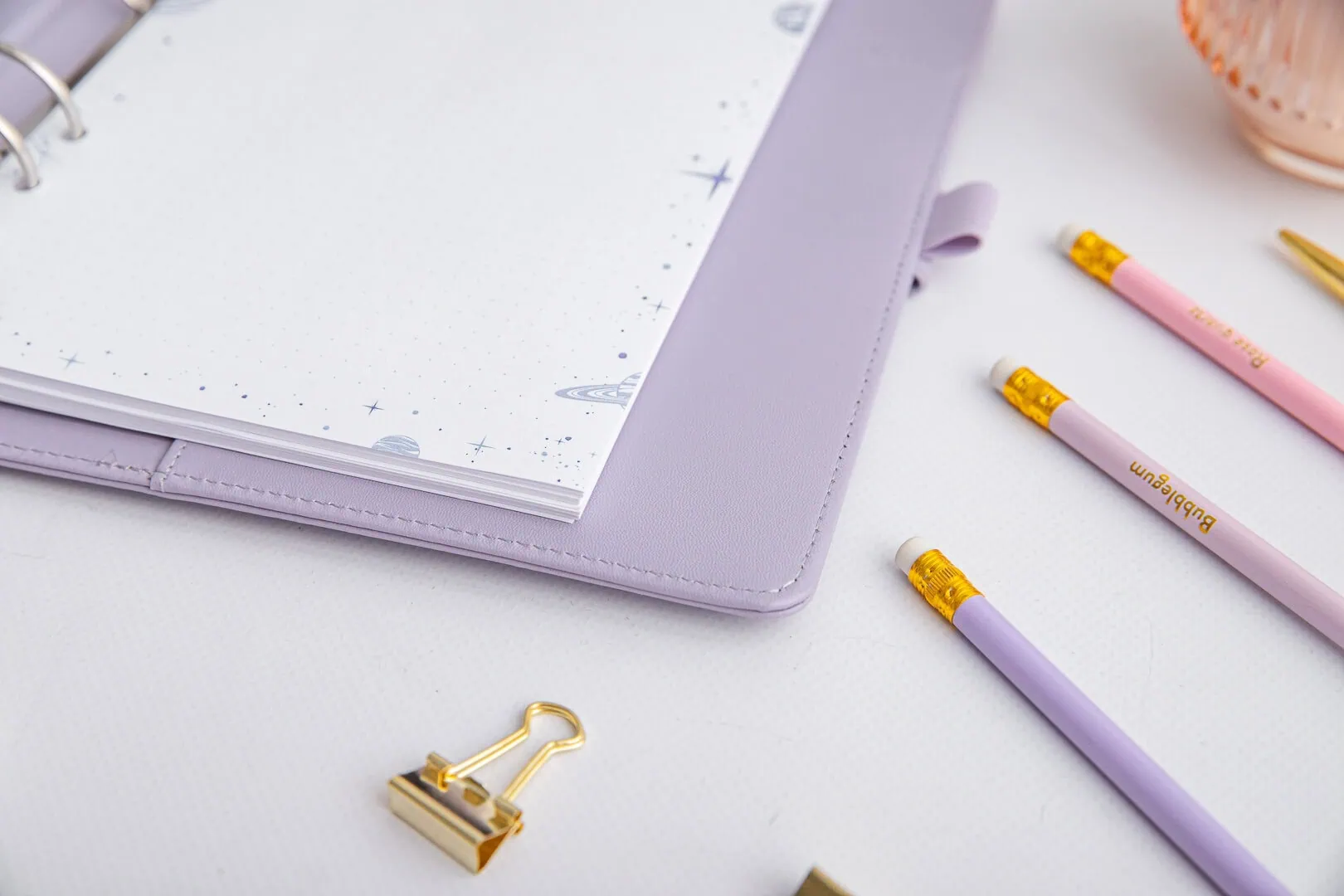 Kartki w kropki - motyw Kosmiczna Przestrzeń