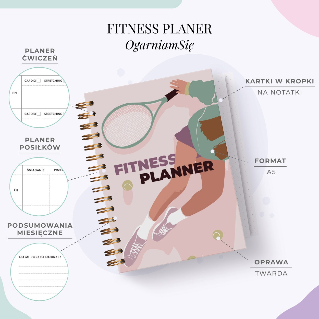 Planner Fitness - co zawiera