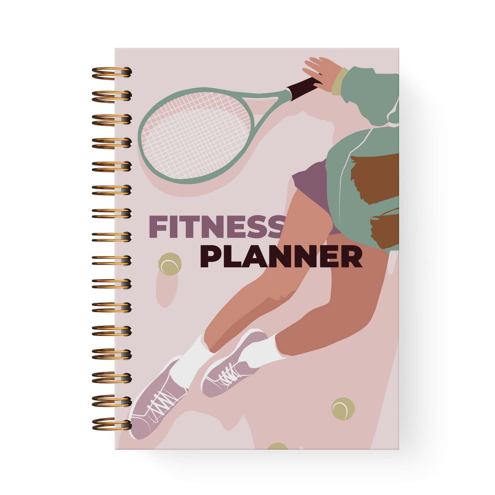 Planner Fitness - okładka Sportowa Pasja