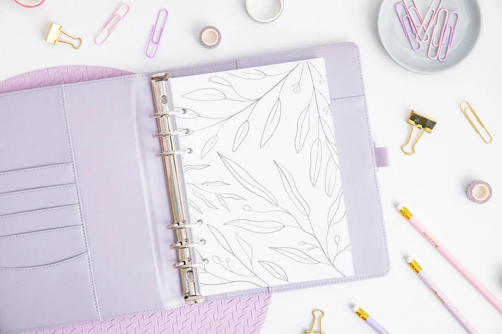 Przekładki do organizera na papierze transparentnym