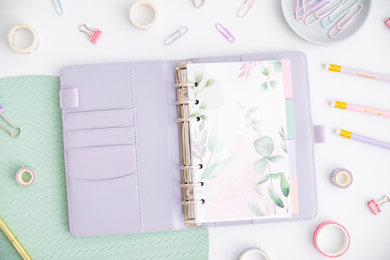 Przekładki A6 „Greenery”