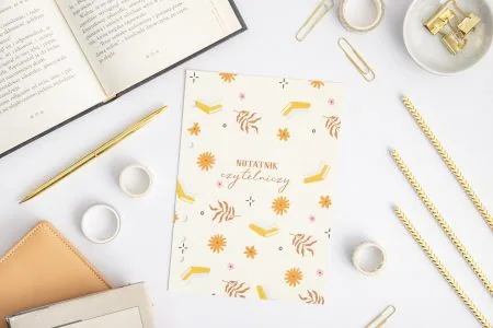 Strona tytułowa | Organizer notatnik czytelniczy